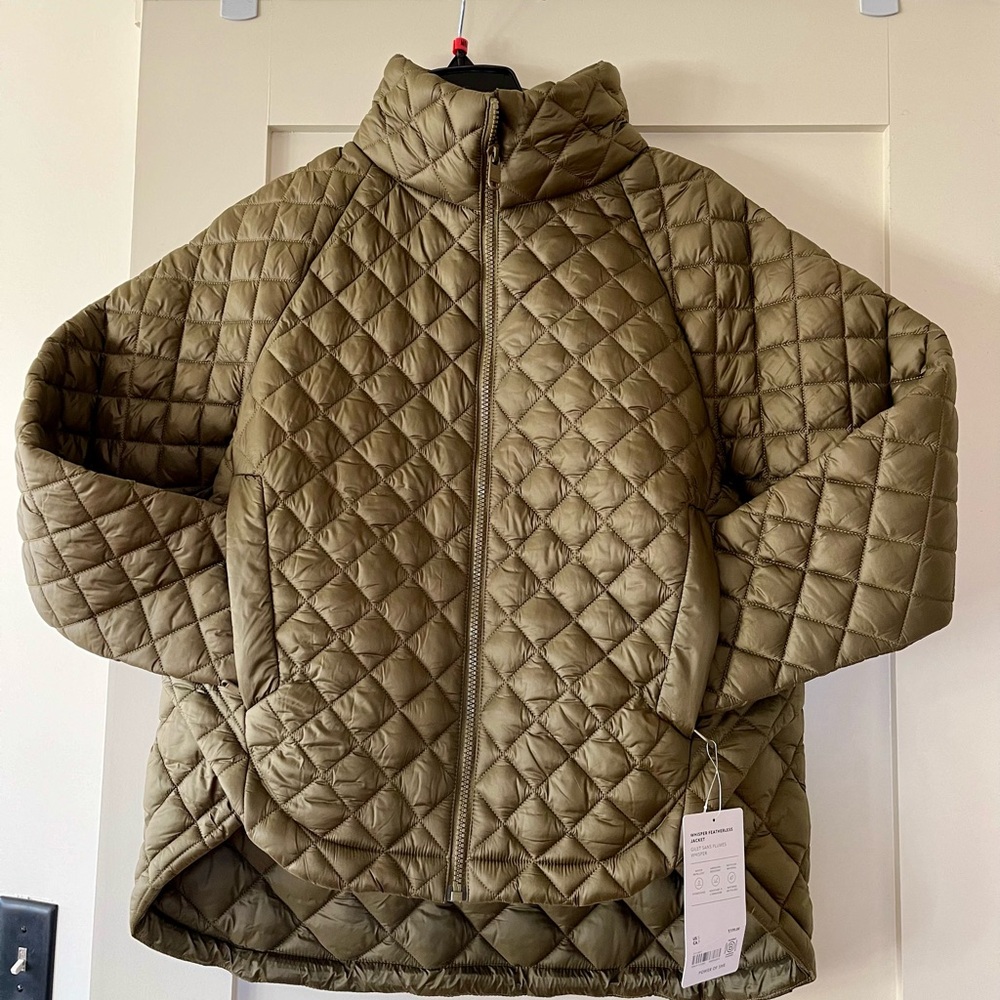 NWT Athleta Whisper Featherless Jacket